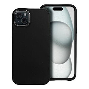 Fusion Frame silikoninis galinis dėklas Apple Iphone 15 Black