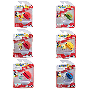 POKEMON Pokemonų kamuoliukas su figūrėle, W14