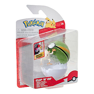 POKEMON Pokemonų kamuoliukas su figūrėle, W14
