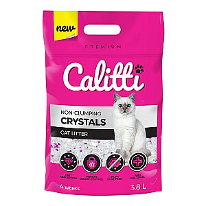 CALITTI Crystals 3,8 л x7 + Diamentiq 3,8 л x1 - Наполнитель для кошачьего туалета