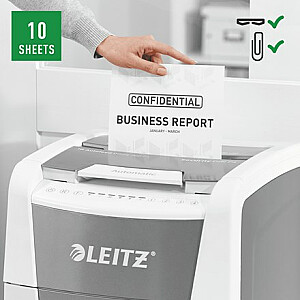 Automatinis popieriaus smulkintuvas Leitz IQ Autofeed Office 300 P4