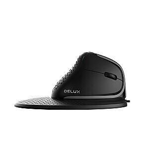 Delux M618XSD Ergonomic RGB Bezvadu Datorpele