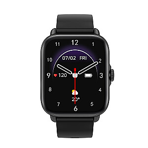 „Denver SWC-363“ išmanusis/sportinis laikrodis, skaitmeninis jutiklinis ekranas, IPS, juodas, 4,32 cm (1,7 colio)