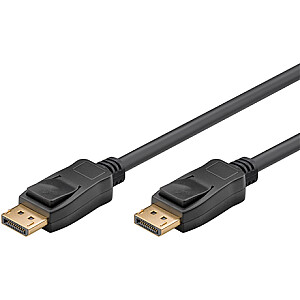 Goobay 64798 DisplayPort jungties kabelis 1,4, 2 m, juodas