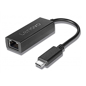 „Lenovo“ priedai USB C į Ethernet adapteris „Lenovo“.