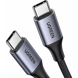 Ugreen USB-C į USB-C USB laidas, 2 m pilkas (90440)