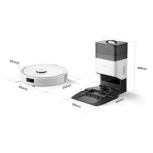 Robotų valiklis Roborock Q8 Max+ (baltas)