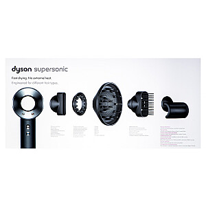 Фен DYSON HD07 Черный/Никель