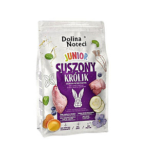 DOLINA NOTECI Premium Junior Rabbit - sausas šunų maistas - 4 kg