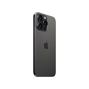Apple iPhone 15 Pro Max, 17 cm (6,7 colio), dvi SIM kortelės, iOS 17, 5G, USB Type-C, 512 GB, titanas, juodas