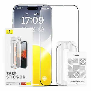 Baseus 0.3mm Sapphire Tempered Glass Aizsargstikls Priekš Apple iPhone 15