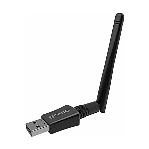 Сетевой адаптер Savio USB Wi-Fi Dongle Adaptor AK-61