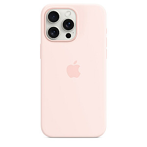 MagSafe silikoninis dėklas, skirtas Apple iPhone 15 Pro Max – rožinis