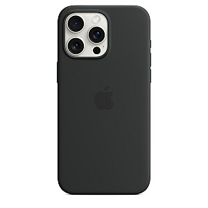 "Силиконовый чехол с MagSafe iPhone 15 Pro Max (MT1M3ZM/A)" Черный
