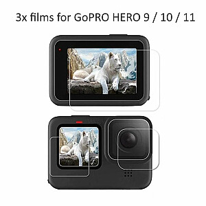 Mocco Premium Hydrogel Film Защитные плёнки для GoPro HERO 9 / 10 / 11 / 3шт