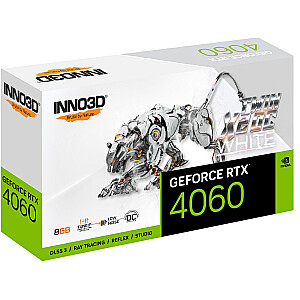 Видеокарта Inno3D N40602-08D6X-173051W NVIDIA GeForce RTX 4060 8 ГБ GDDR6