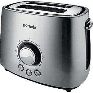 Gorenje T1000E Toaster, Power 1000 W, Stainless Steel