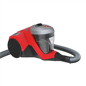 Hoover HP310HM 011 Vacuum cleaner, Bagless, Power 850 W, Tank 2 L, Working radius 9.5 m, Red/Black