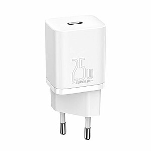 Baseus CCSP020102 Super Si 1C Ceļojuma Lādētājs 25W