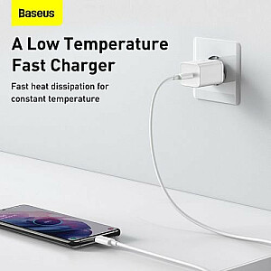 Baseus CCSP020102 Super Si 1C Ceļojuma Lādētājs 25W