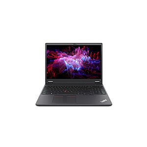 Lenovo ThinkPad P16v (Gen 1) Thunder Black, 16 colių, IPS, WUXGA, Anti-glare, AMD Ryzen 7 PRO, 7840HS, 32 GB, SO-DIMM DDR5-5600 Non-ECC, SSD 1000 GB, AMD Radeon 780M Graphics „Windows 11 Pro“, 802.11ax, „Bluetooth“ versija 5.1, klaviatūros kalba anglų, K