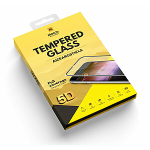Mocco Full Glue 5D Signature Edition Tempered Glass Aizsargstikls Pilnam Ekrānam Apple iPhone 7 / 8 / SE 2020 Melns