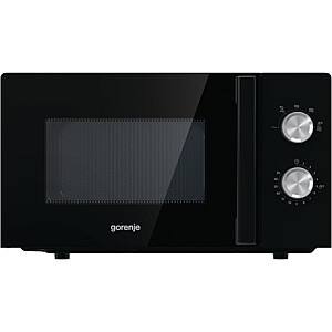 Gorenje MO17E1BH mikrobangų krosnelė, talpa 17 l, galia 700 W, juoda