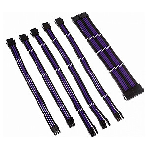 Удлинители кабелей блока питания Kolink Core 6 Кабели Черный/Титан Фиолетовый