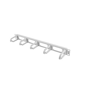 CABLE MANAGER LANBERG 19" (1U, B TIPO, pilka) AK-1205-S