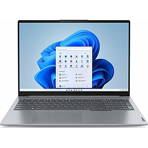 Nešiojamasis kompiuteris Lenovo ThinkBook 16 G6 21KH0076PB W11Pro i5-1335U/16GB/512GB/INT/16.0 WUXGA/Arctic Grey/3YRS OS +CO2 poslinkis
