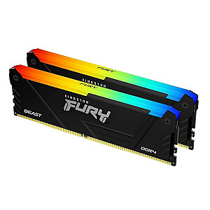 „Kingston Fury Beast“ 32 GB DDR4 3600 CL18 288 Pi DIMM rinkinys
