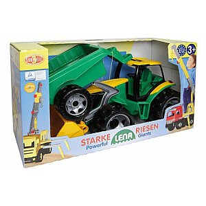 Lena L02123 traktorius su priekaba ir kaušu (dėžėje)