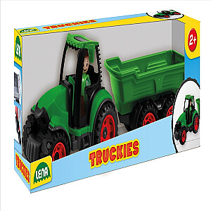 Traktorius su priekaba Lena Truckies L01625 38 cm (dėžutėje)