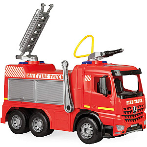 Didelis gaisrinis automobilis su ištraukiamomis kopėčiomis ir vandens patranka Fire Brigade Arocs dėžėje Lena Czech Republic 66 cm L02158