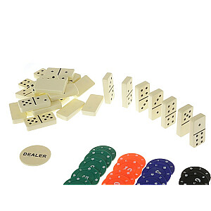 Domino ir žetonai 22x20x3cm 550391