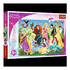 TREFL Disney Princesės galvosūkis 100 vnt. 5+ T16417