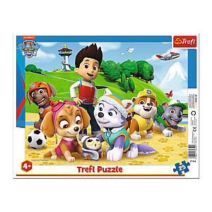 TREFL dėlionė PAW Patrol įrėminta 25 vnt. 4+ T31344