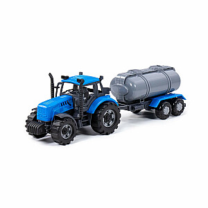 Progress traktorius su cisterna, inercija, dėžėje 39,5 cm PL91550