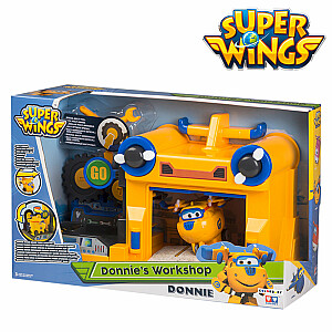 Super Wings žaislas Donnie angaro dirbtuvės CB75886