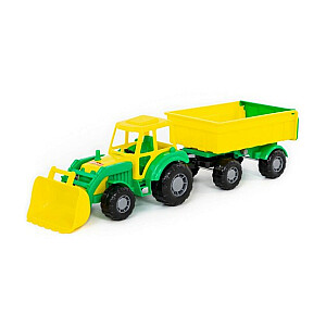 Traktorius su priekaba ir kaušu Master (508x134x135 mm) PL35264