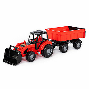 Traktorius su priekaba ir kaušu Master (508x134x135 mm) PL35264