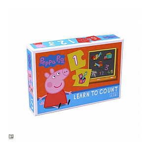 Mokomasis stalo žaidimas Peppa Pig Peppa Pig Mokykis skaičius su kortelėmis 8973