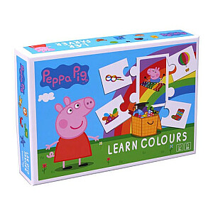 Mokomasis stalo žaidimas Peppa Pig Peppa Pig Mokykis spalvų su kortelėmis 8974