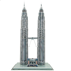 Petronas Towers Kuala Lumpur 3D dėlionė 72 vnt. CB49659