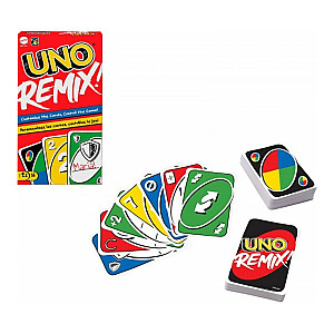 Игральные карты UNO Remix 112 карты (инструкц. на голланд. языке) GXD71