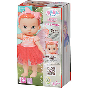 Baby Born Fairy Aguonos lėlė su stebuklingomis funkcijomis 18cm 831823