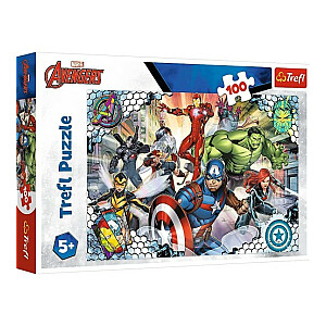 Пазл TREFL Marvel The Avengers 100 шт. 5+ T16454