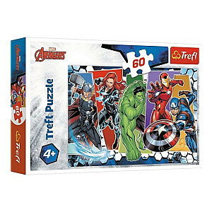 Dėlionė TREFL Marvel Avengers 60 vnt. 4+ T17357