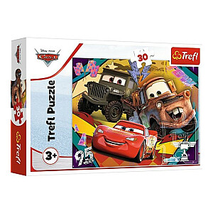 TREFL Disney Cars dėlionė 30 vnt. 3+ T18293