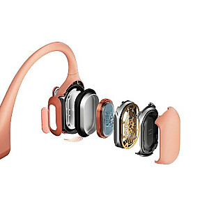 SHOKZ OpenRun Pro ausinės belaidės kaklo juostos skambutis/muzika Bluetooth rožinė